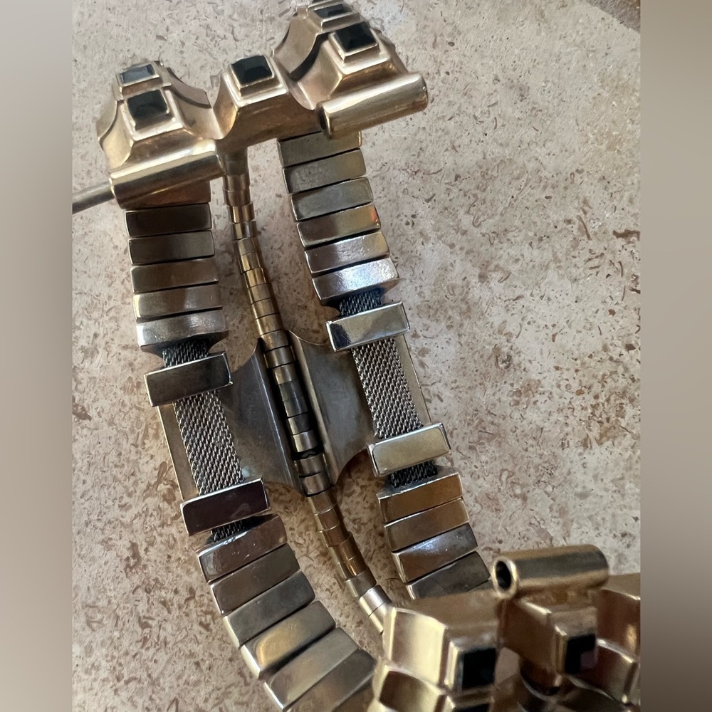 ETRO vintage 1980’s pin-hinge bracelet - Picture 5 of 10